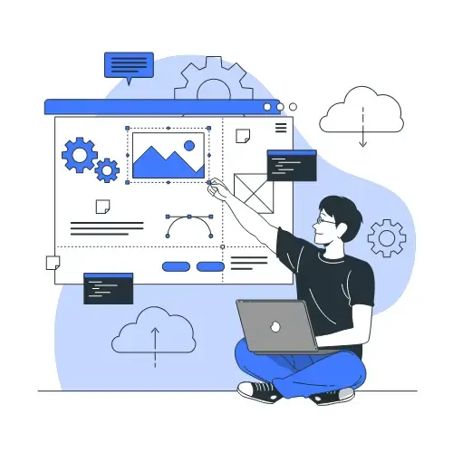Website Design software screens - Thirvusoft